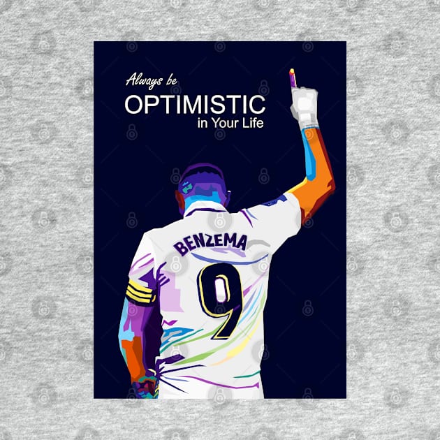 Quotes Karim Benzema Wpap Art by Pure Touch